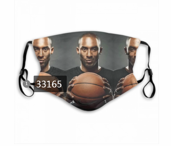 2021 NBA Los Angeles Lakers #24 kobe bryant 33165 Dust mask with filter